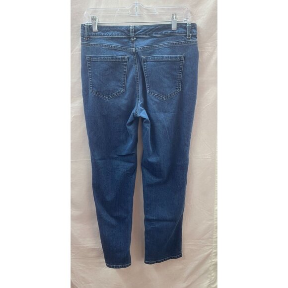 Charter Club Women's Size 4 Lexington Straight 5 Pocket Denim Jeans - Picture 2 of 5